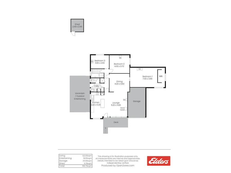 28 Guilford Street, Clare, SA, 5453 - Floorplan 1
