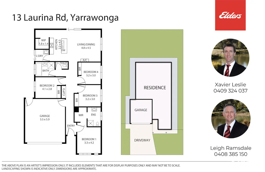 13 Laurina Road, Yarrawonga, VIC, 3730 - Floorplan 1