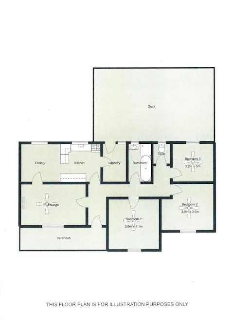 6 Charles Street, Naracoorte, SA, 5271 - Floorplan 1