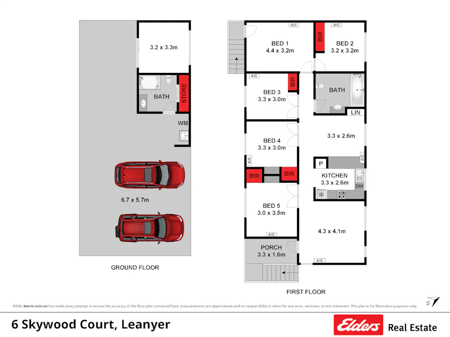 6 Skywood Court, Leanyer, NT, 0812 - Floorplan 1