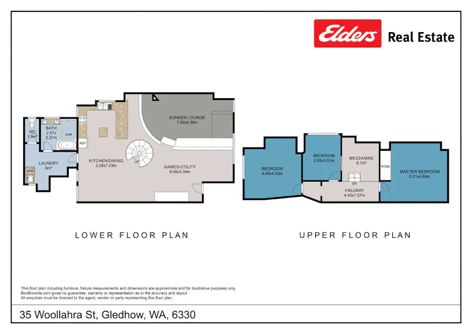 35 Woollahra Street, Milpara, WA, 6330 - Floorplan 1