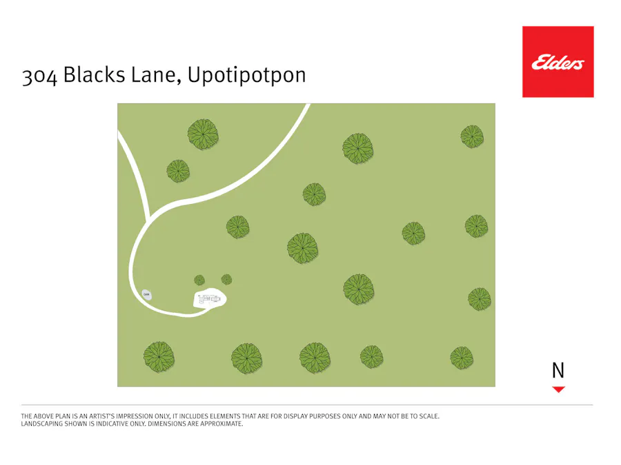 304 Blacks Lane, Upotipotpon, VIC, 3669 - Floorplan 2