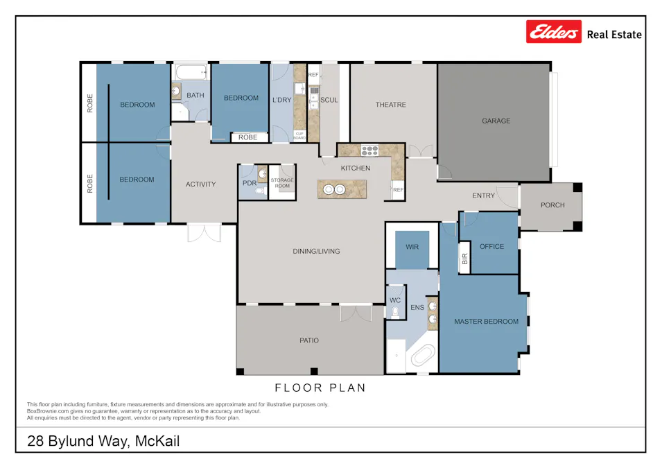 28 Bylund Way, Mckail, WA, 6330 - Floorplan 1