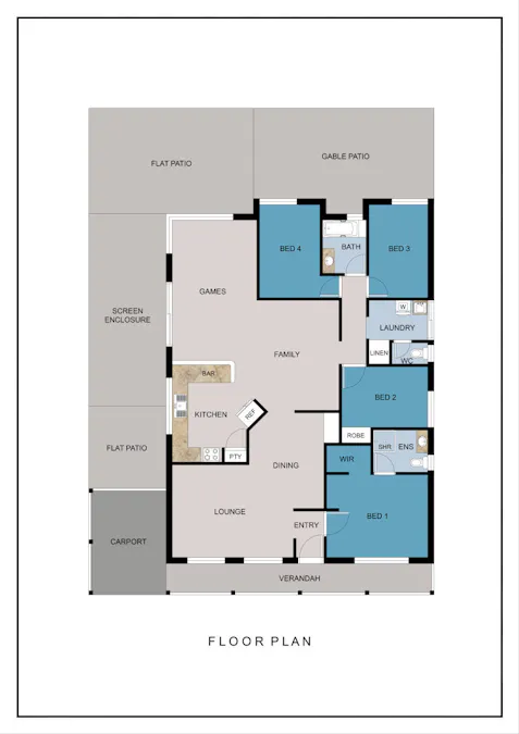 19 Linville Avenue, Cooloongup, WA, 6168 - Floorplan 1