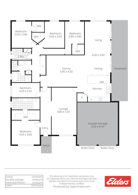 4 Jensen Avenue, Whyalla Jenkins, SA, 5609 - Floorplan 1
