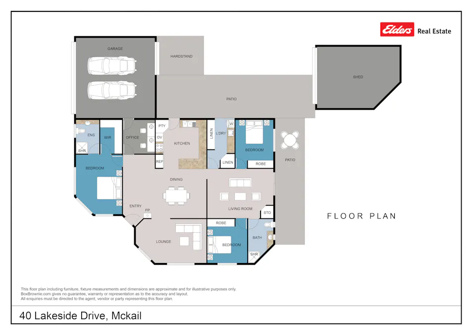 40 Lakeside Drive, Mckail, WA, 6330 - Floorplan 1