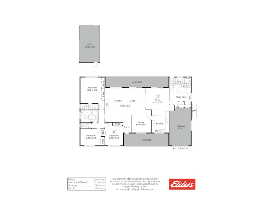 14 Margaret Street, Jamestown, SA, 5491 - Floorplan 1