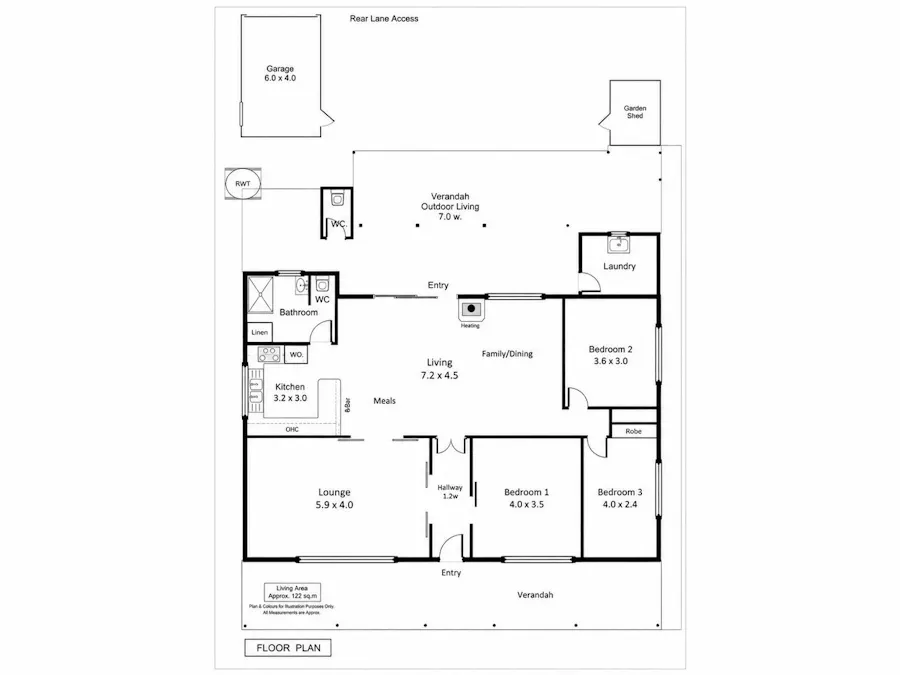 141 Renmark Avenue, Renmark, SA, 5341 - Floorplan 1