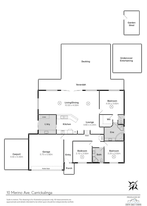 10 Merino Avenue, Carrickalinga, SA, 5204 - Floorplan 1