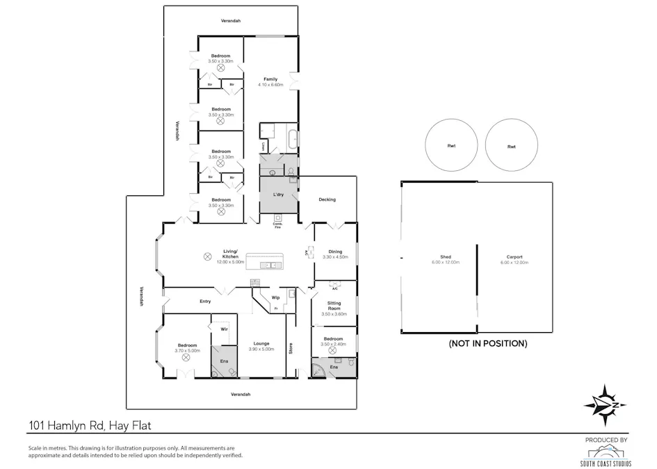 Lot 101 Hamlyn Road, Hay Flat, SA, 5204 - Floorplan 1
