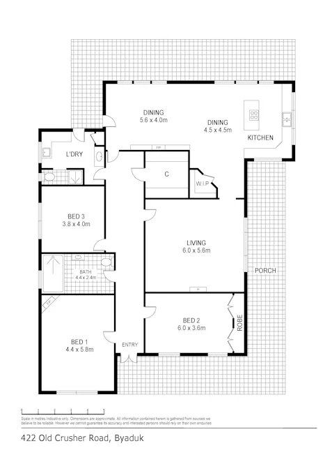422 Old Crusher Road, Byaduk, VIC, 3301 - Floorplan 1