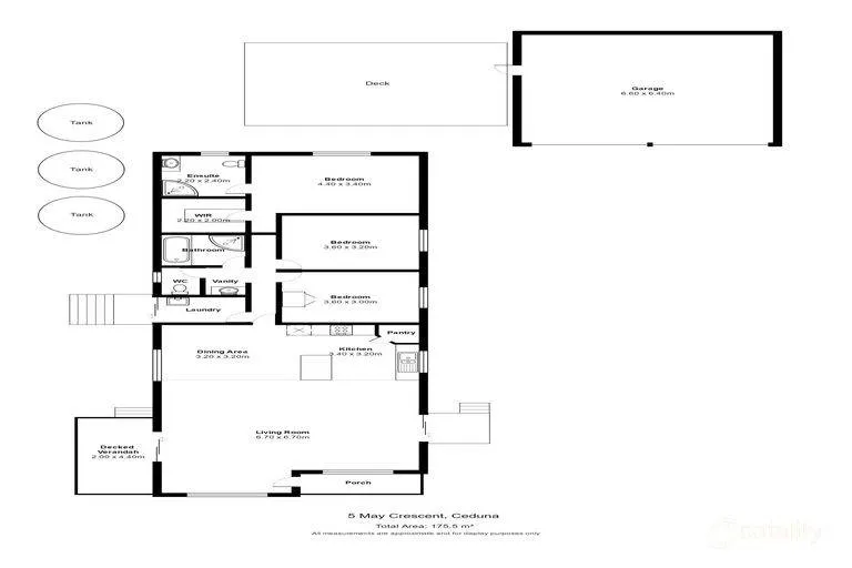 5 May Crescent, Ceduna, SA, 5690 - Floorplan 1