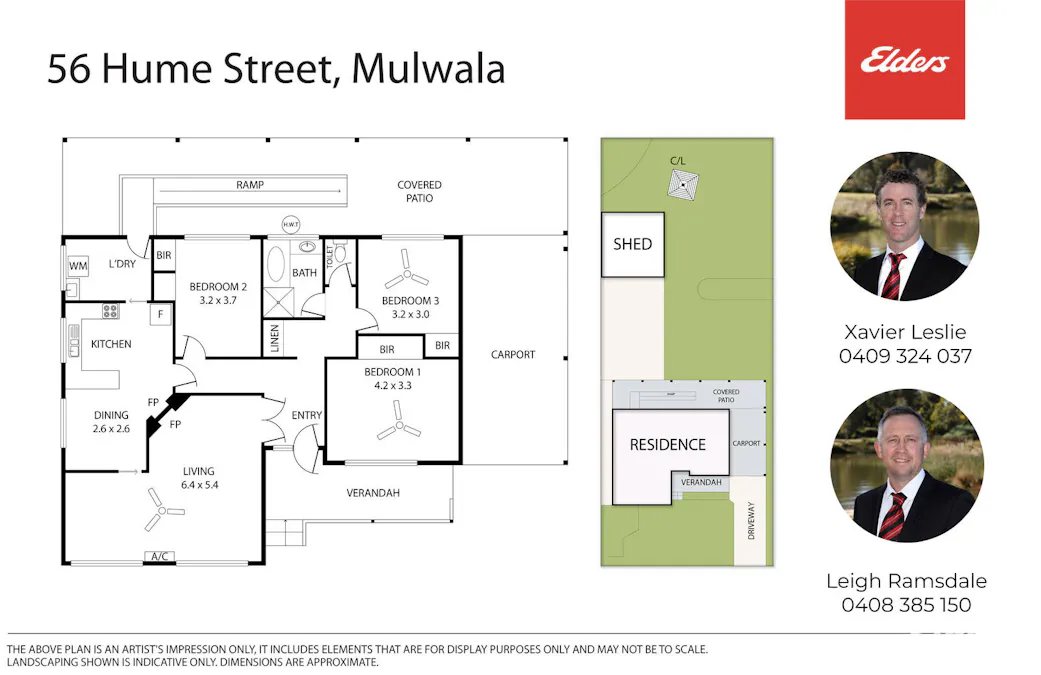 56 Hume Street, Mulwala, NSW, 2647 - Floorplan 1