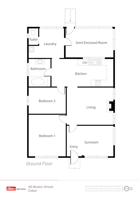40 Becker Street, Cobar, NSW, 2835 - Floorplan 1