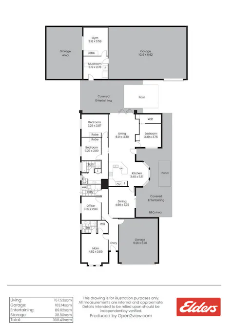 59 Railway Terrace , Balaklava, SA, 5461 - Floorplan 1