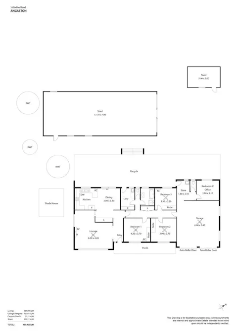 16 Radford Road, Angaston, SA, 5353 - Floorplan 1