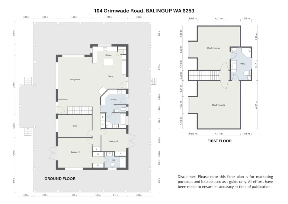 104 Grimwade Road, Balingup, WA, 6253 - Floorplan 1