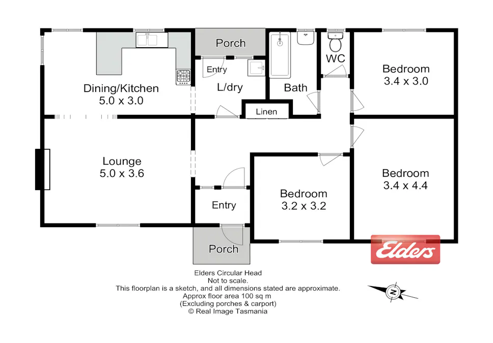 5 Leemael Court, Smithton, TAS, 7330 - Floorplan 1