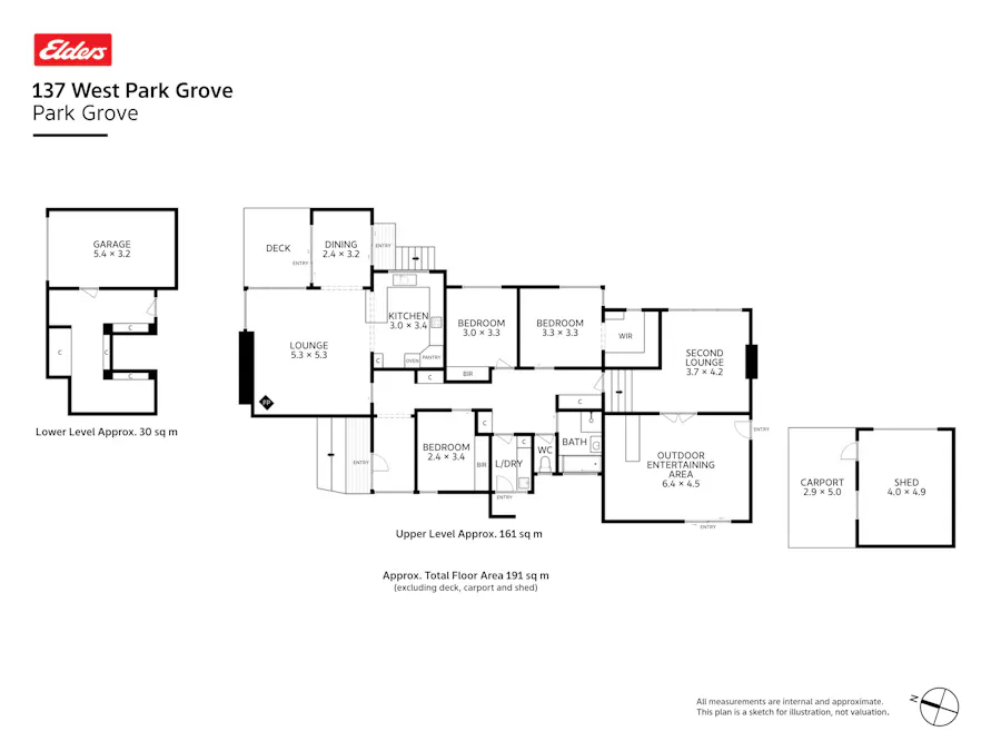 137  West Park Grove, Park Grove, TAS, 7320 - Floorplan 1
