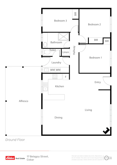 17 Belagoy Street, Cobar, NSW, 2835 - Floorplan 1