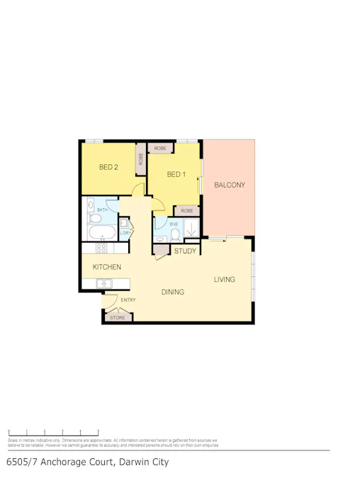 6505/7 Anchorage Court, Darwin City, NT, 0800 - Floorplan 1