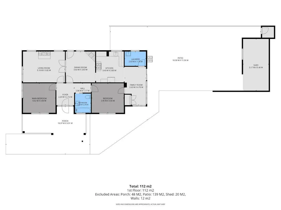 22 Bowler Street, Holbrook, NSW, 2644 - Floorplan 1
