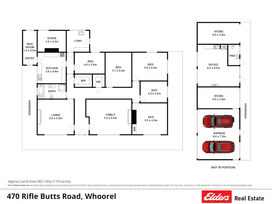 470 Rifle Butts Road, Birregurra, VIC, 3242 - Floorplan 1