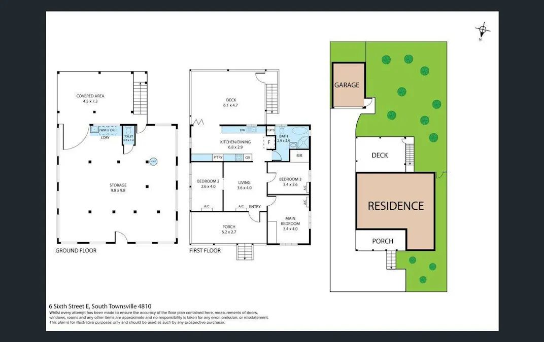 6 Sixth Street, South Townsville, QLD, 4810 - Floorplan 1