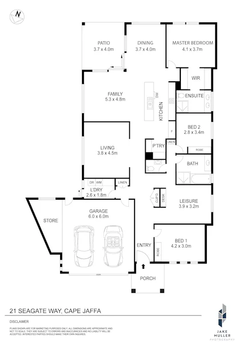 21 Seagate Way, Cape Jaffa, SA, 5275 - Floorplan 1