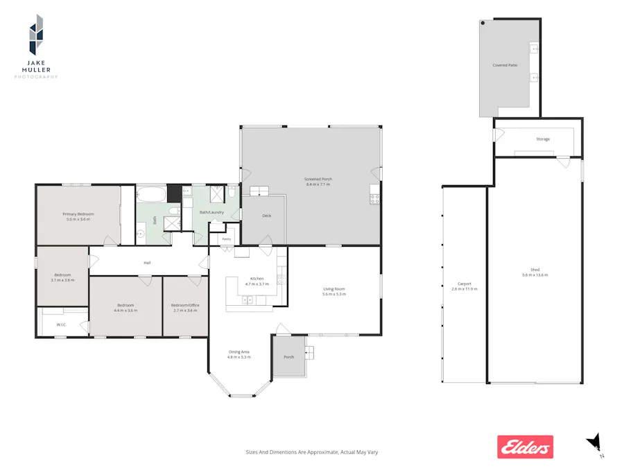 1 Goode Avenue, Kingston Se, SA, 5275 - Floorplan 1