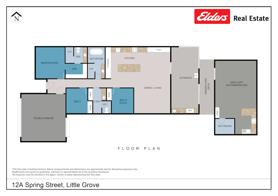 12A Spring Street, Little Grove, WA, 6330 - Floorplan 1