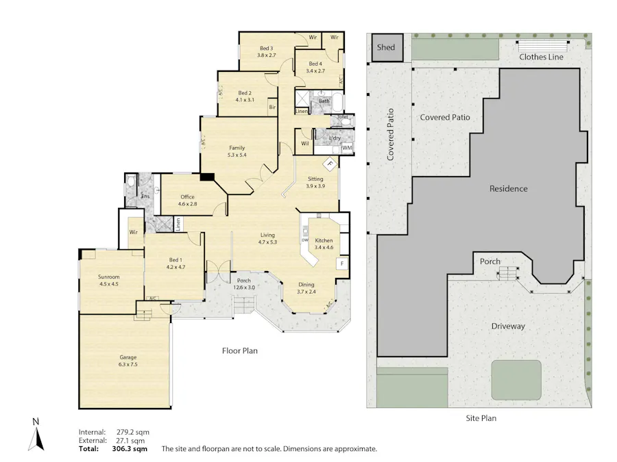6 Wood Drive, Northam, WA, 6401 - Floorplan 1