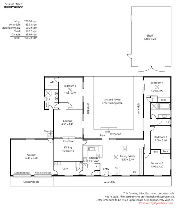 72 Leslie Street, Murray Bridge, SA, 5253 - Floorplan 1