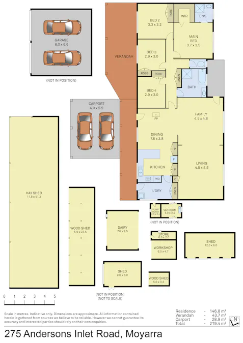 275 Anderson Inlet Road, Moyarra, VIC, 3951 - Floorplan 1