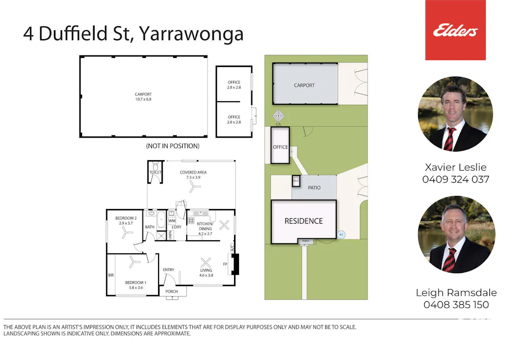 4 Duffield Street, Yarrawonga, VIC, 3730 - Floorplan 1