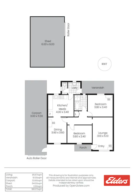 4 Albert Street, Whyalla Stuart, SA, 5608 - Floorplan 1