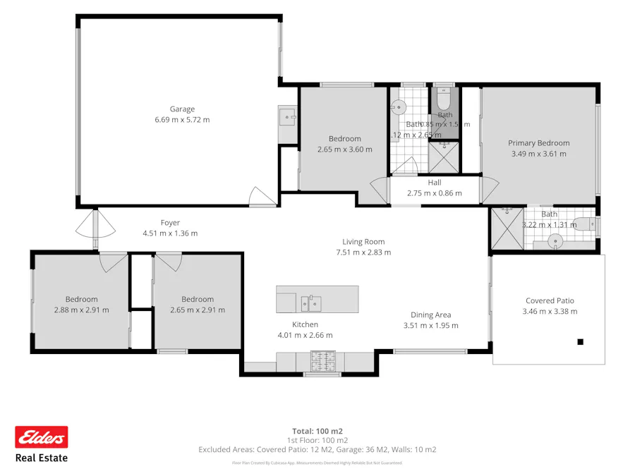 22 Harmony Drive, Clinton, QLD, 4680 - Floorplan 1