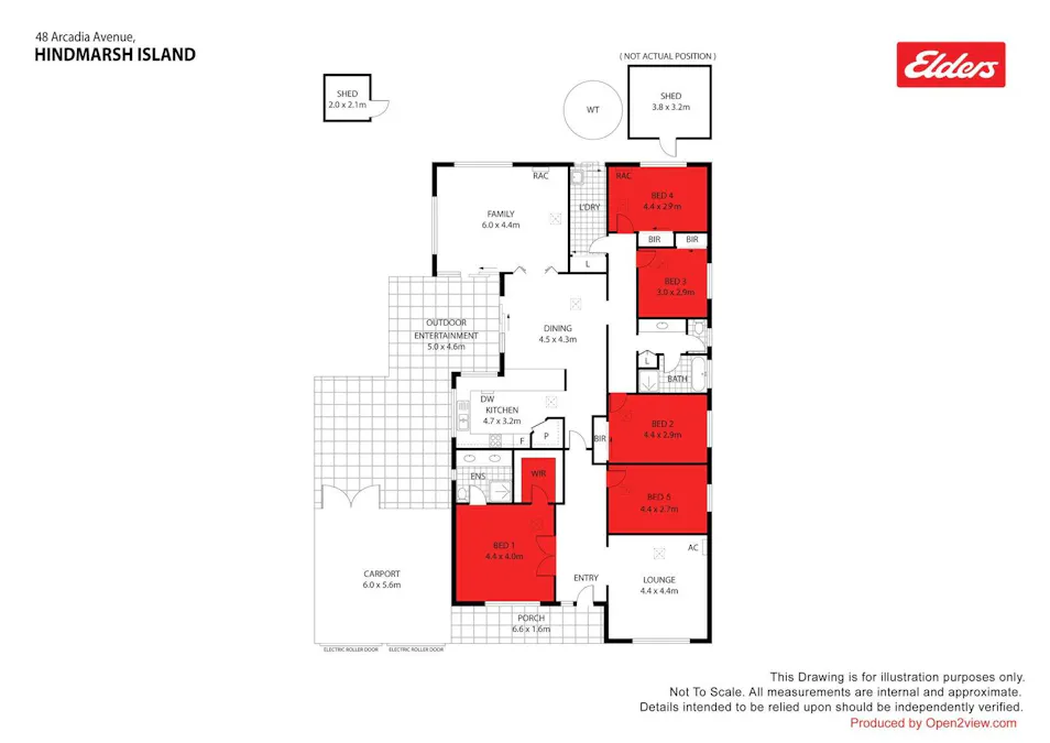 48 Arcadia Avenue, Hindmarsh Island, SA, 5214 - Floorplan 1