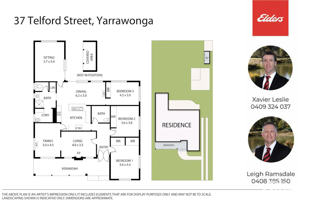 37 Telford Street, Yarrawonga, VIC, 3730 - Floorplan 1