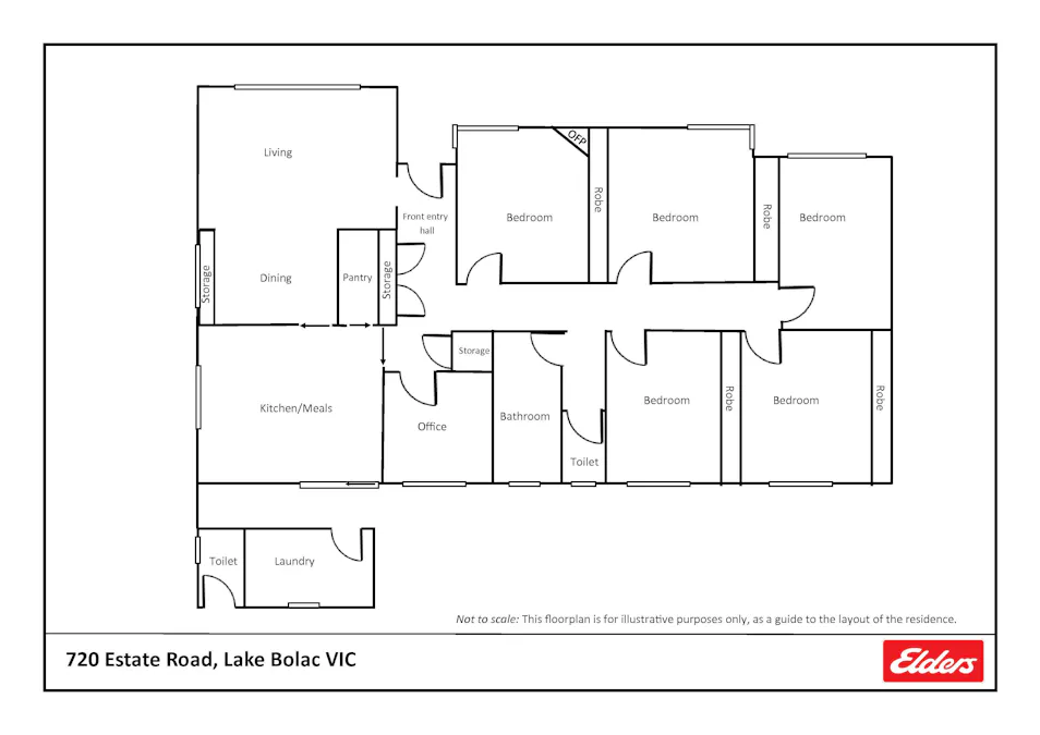 720 Estate Road, Lake Bolac, VIC, 3351 - Floorplan 1