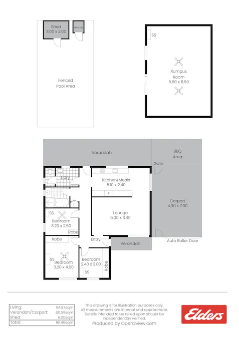 34 Skurray Street, Whyalla Norrie, SA, 5608 - Floorplan 1