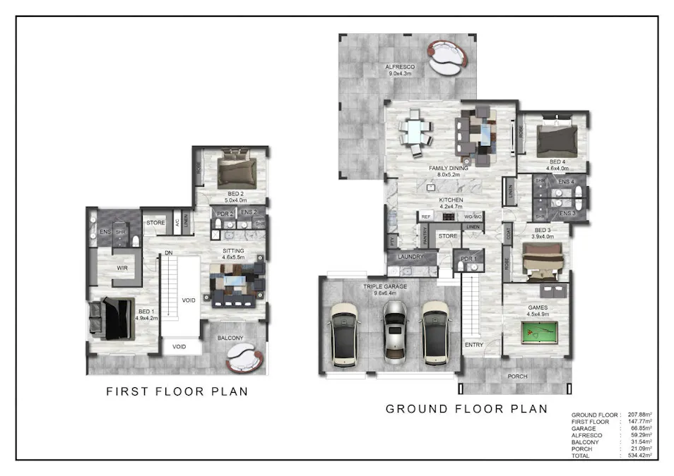 56 Gloucester Crescent, Shoalwater, WA, 6169 - Floorplan 1