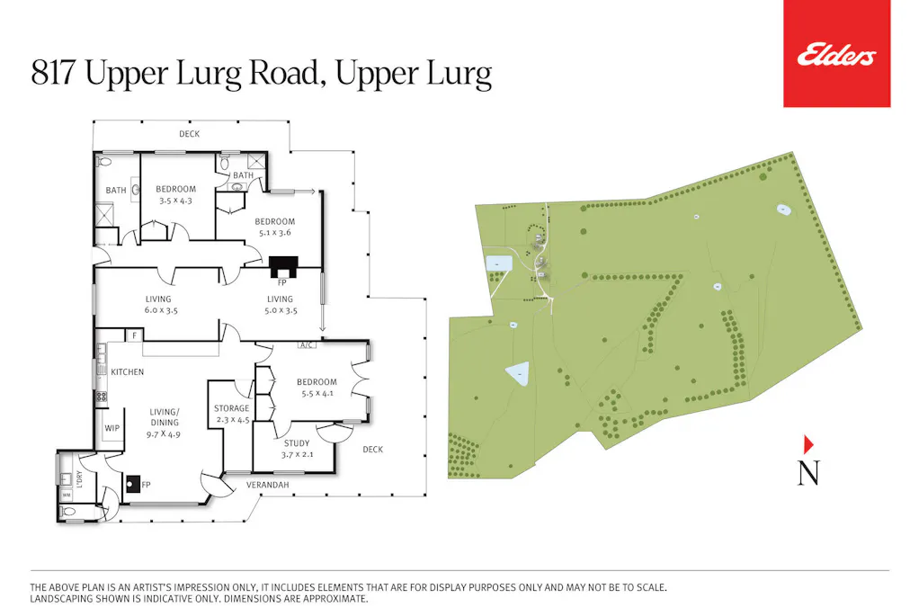 817 Upper Lurg Road, Upper Lurg, VIC, 3673 - Floorplan 1