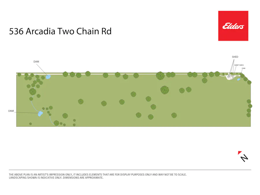 536 Arcadia Two Chain Road, Arcadia South, VIC, 3631 - Floorplan 1