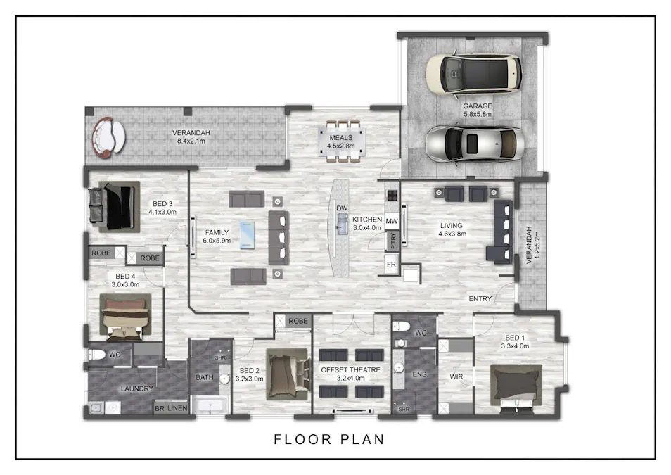 16 Oceanrunner Boulevard, Shoalwater, WA, 6169 - Floorplan 1