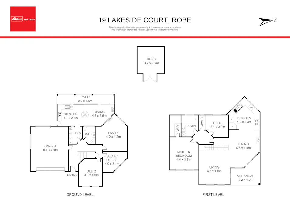 19 Lakeside Court, Robe, SA, 5276 - Floorplan 1