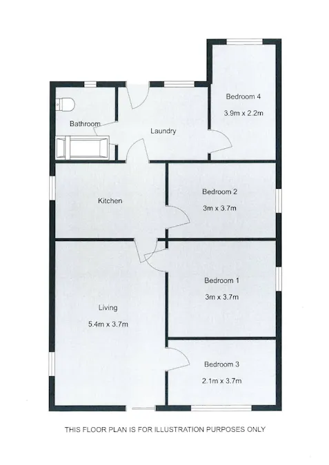 20 Hutchison Crescent, Naracoorte, SA, 5271 - Floorplan 1
