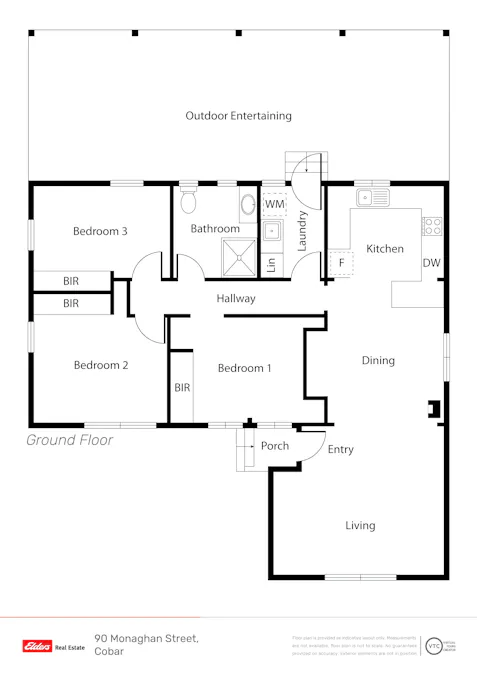 90 Monaghan Street, Cobar, NSW, 2835 - Floorplan 1
