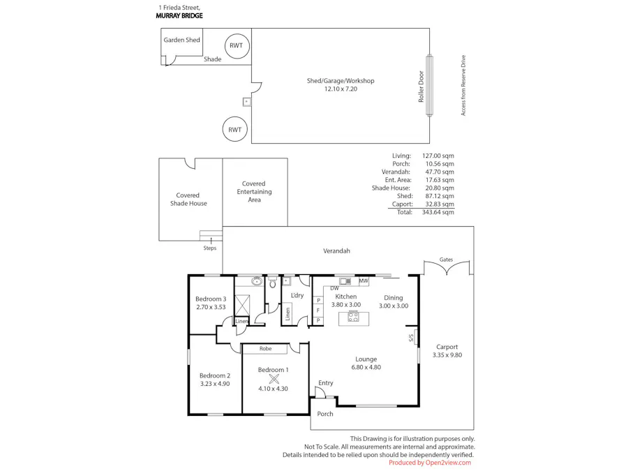 1 Frieda Street, Murray Bridge, SA, 5253 - Floorplan 1