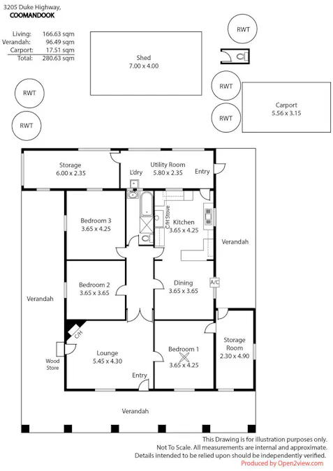 3025 Dukes Highway, Coomandook, SA, 5261 - Floorplan 1